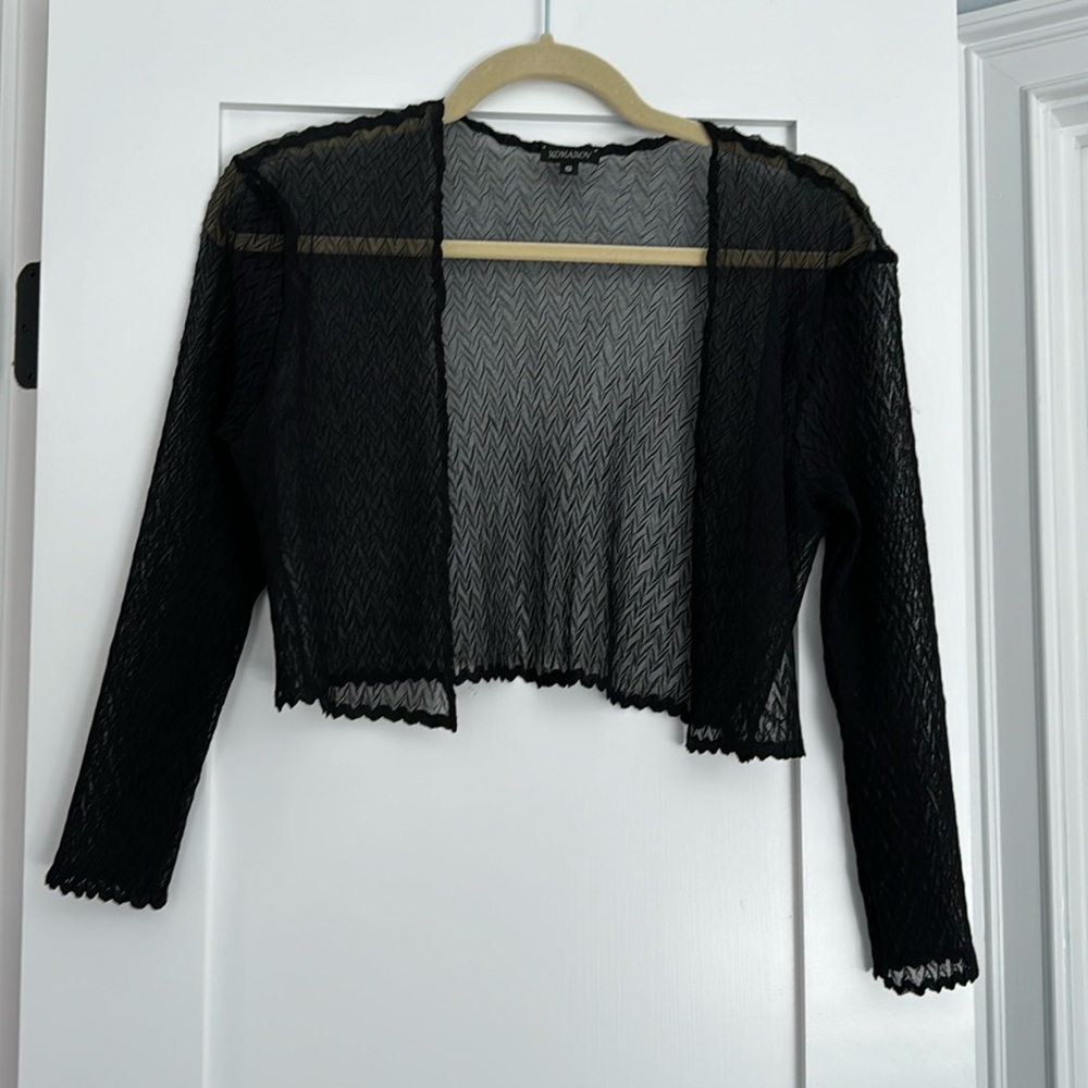 Open front bolero